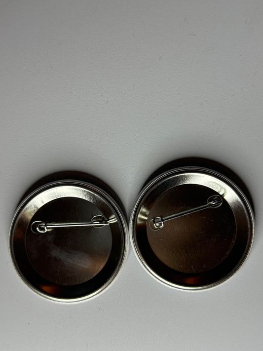 Set of 9 2.25" Pinned Buttons